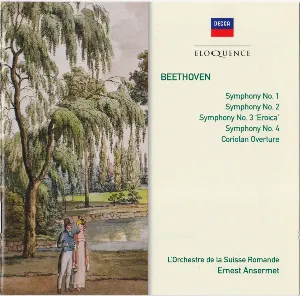 Pochette Beethoven: Symphonies no. 1–4; Coriolan Overture