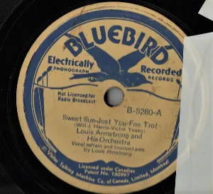 Pochette de St. Louis Blues / Sweet Sue-Just You de Louis Armstrong & His Orchestra