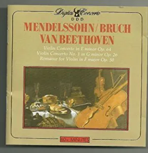 Pochette Mendelssohn: Violin Concerto in E minor, op. 64 / Bruch: Violin Concerto no. 1 in G minor, op. 26 / Van Beethoven: Romance for Violin in F major, op. 50