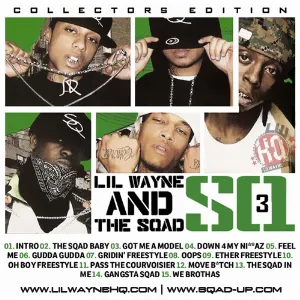 Pochette de SQ3 de Lil Wayne