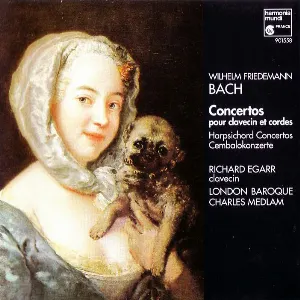 Pochette de Concertos pour clavecin et cordes de London Baroque - Charles Medlam - Wilhelm Friedemann Bach - Richard Egarr