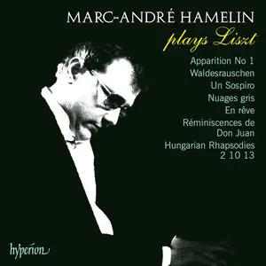 Pochette Marc-André Hamelin plays Liszt