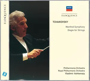 Pochette de Manfred Symphony / Elegie for Strings de Vladimir Ashkenazy - Royal Philharmonic Orchestra - Philharmonia Orchestra - Pyotr Ilyich Tchaikovsky