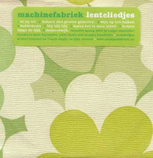 Pochette de Lenteliedjes de Machinefabriek
