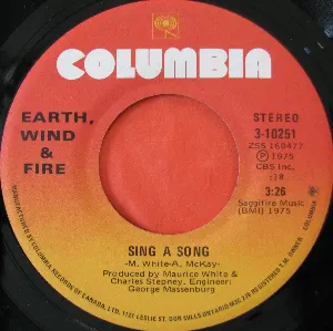 Pochette de Sing a Song de Earth, Wind & Fire