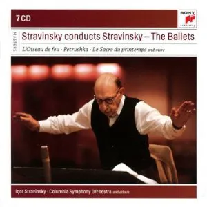 Pochette Stravinsky conducts Stravinsky: The Ballets