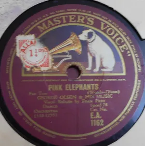 Pochette de Pink Elephants / We Just Couldn't Say Goodbye de Paul Whiteman and His Orchestra