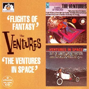 Pochette Flights of Fantasy / The Ventures in Space