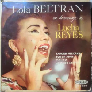Pochette de En homenaje a Lucha Reyes de Lola Beltrán
