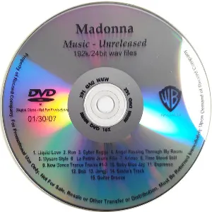 Pochette de Music - Unreleased de Madonna
