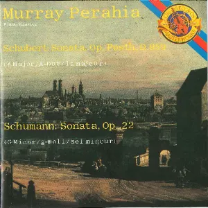 Pochette Schubert: Sonata in A major, op. posth., D. 959 / Schumann: Sonata in G minor, op. 22