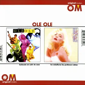 Pochette de Bailando sin salir de casa / Los caballeros las prefieren rubias de Olé Olé