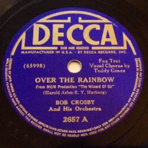 Pochette de Over the Rainbow / You and Your Love de Bob Crosby and His Orchestra