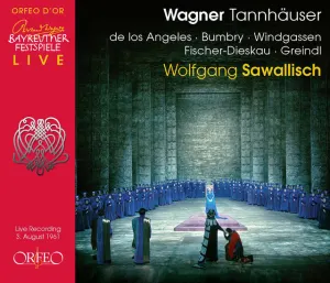 Pochette de Tannhäuser, WWV 70 de Wolfgang Windgassen - Wolfgang Sawallisch - Victoria de los Ángeles - Orchester der Bayreuther Festspiele - Richard Wagner