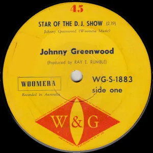 Pochette de Star of the D.J. Show de Johnny Greenwood