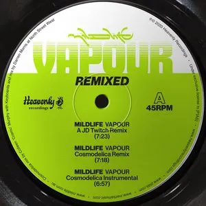 Pochette de Vapour (Remixes) de Mildlife