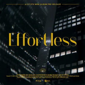 Pochette de Effortless de A.C.E