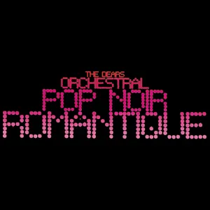 Pochette Orchestral Pop Noir Romantique