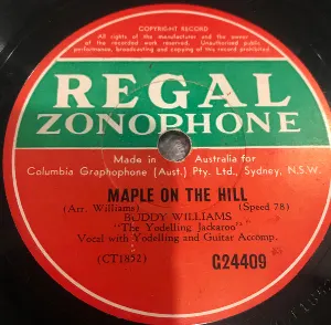 Pochette de Maple on the Hill / The Crepe on the Little Cabin Door de Buddy Williams