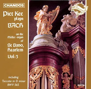 Pochette Piet Kee Plays Bach, Volume 3