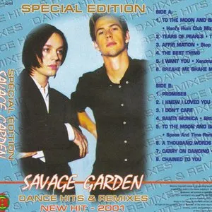Pochette de Dance Hits & Remixes: Special Edition de Savage Garden