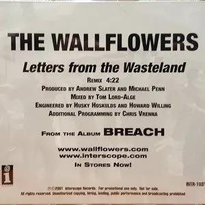 Pochette Letters From the Wasteland