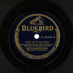 Pochette de This Is It / It's All Yours de Artie Shaw and His Orchestra