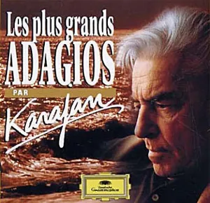 Pochette Les plus grands ADAGIOS par Karajan