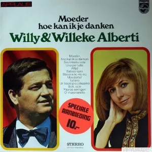 Pochette de Moeder hoe kan ik je danken de Willeke Alberti - Willy Alberti