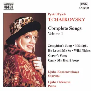 Pochette de Complete Songs, Vol. 1 de Pyotr Ilyich Tchaikovsky