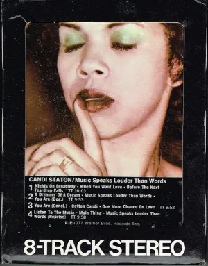 Pochette de Music Speaks Louder Than Words de Candi Staton