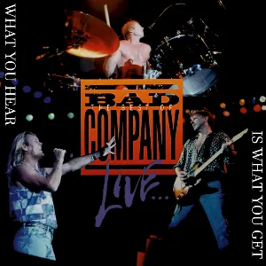 Pochette The Best Of Bad Company Live... What You Hear Is What You Get