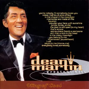 Pochette Dean Martin Greatest Hits King of Cool