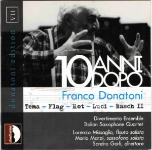 Pochette de 10 anni dopo de Franco Donatoni