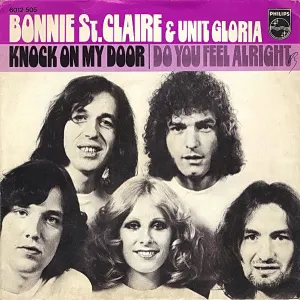 Pochette de Knock on My Door / Do You Feel Alright de Bonnie St. Claire