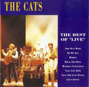 Pochette de The Best of "Live" de The Cats