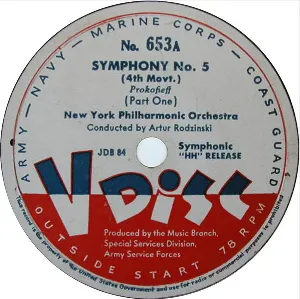 Pochette Symphony no. 5 (4th Movt.)