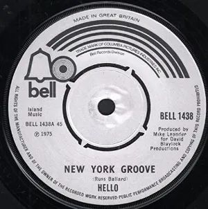 Pochette de New York Groove de Hello