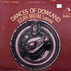 Pochette de Dances of Dowland de Julian Bream