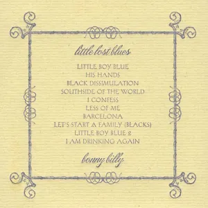 Pochette de Little Lost Blues de Bonnie “Prince” Billy