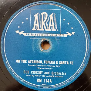 Pochette de On the Atchison, Topeka & Santa Fe / On the Midnight Train to Memphis de Bob Crosby and His Orchestra
