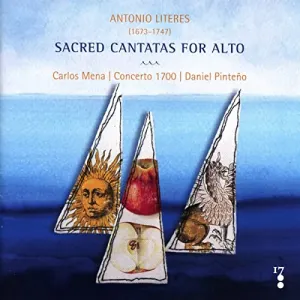 Pochette de Sacred Cantatas for Alto de Antonio de Literes