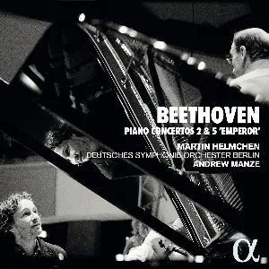Pochette Piano Concertos 2 & 5 “Emperor”