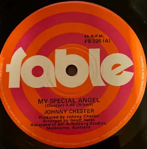 Pochette de My Special Angel de Johnny Chester