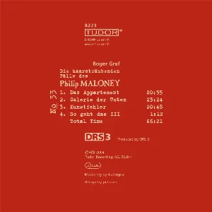 Pochette de Die haarsträubenden Fälle des Philip Maloney, N° 33 de Roger Graf