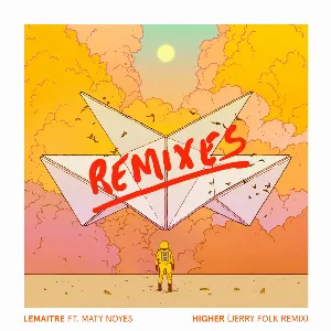 Pochette de Higher (Jerry Folk remix) de Lemaitre