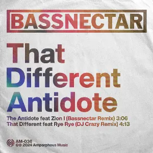 Pochette de That Different Antidote de Bassnectar