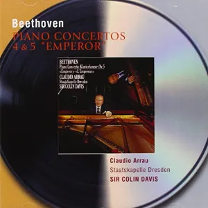 Pochette de Piano Concertos Nos 4 & 5 de Alceo Galliera - Ludwig van Beethoven - Philharmonia Orchestra - Walter Gieseking