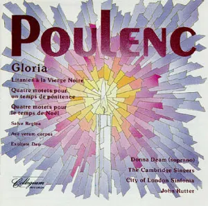 Pochette Gloria and Other Choral Music