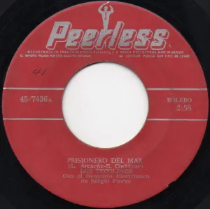 Pochette de Prisionero del mar / Falsa de Los Tecolines - Sergio Flores